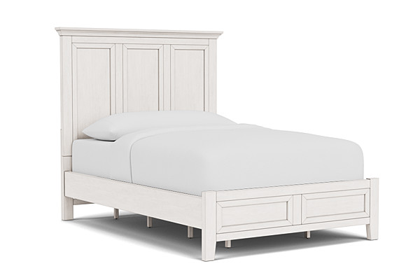 San Mateo White Full Bed